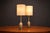 1930s Art Nouveau Table Lamps in Metal, Brass and Marble - a Pair For Sale - Image 12 of 16