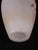 Alabaster Late 19th Century Glass Vase Moser Style Art Nouveau Hand Painted Enameled Leaves 3d Acorns Antique For Sale - Image 8 of 14