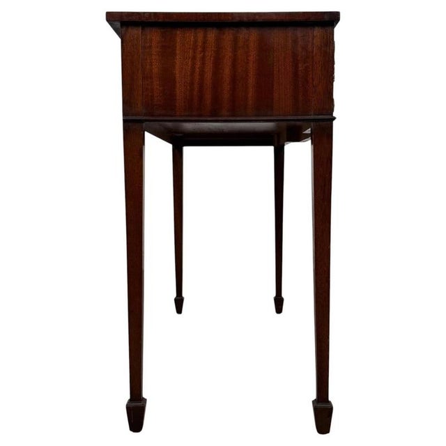 Antique Early 20th Century Adam Mahogany Side Table For Sale - Image 6 of 12