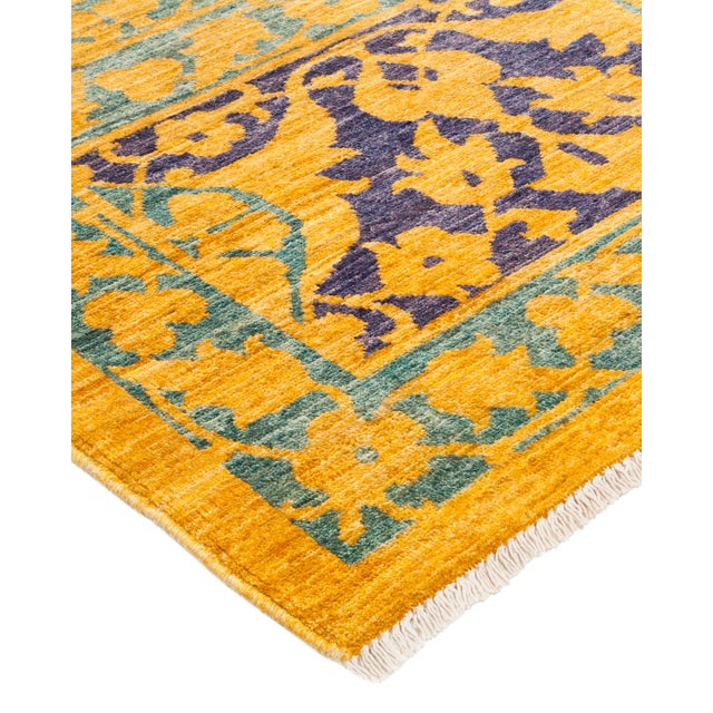Color: Goldenrod Multi. Made In: Pakistan. 100% Wool. With an amalgam of sizes and aesthetic influences ranging from art...