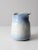 This is an antique salt glaze pitcher. A raised paisley design details the top of the white pitcher with a beautiful blue...
