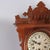 Oversized Antique Chip Carved Walnut Calendar Clock C1890 For Sale - Image 9 of 16
