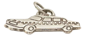 Mid 20th Century Tiffany & Co. Sterling Silver Taxi Charm Pendant