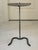 Vintage Salterini Lily Pad Drink Table / Garden Table in Raw Metal For Sale - Image 9 of 12