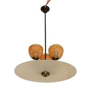 Art Deco Chandelier, 1930s For Sale