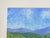 Contemporary acrylic on canvas board mountain valley stream landscape painting. Signed collaboration with multiple names...