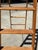 Vintage Wooden Painter’s Step Ladder With Folding Paint Shelf – Solid Wood – Rustic Farmhouse Decor For Sale - Image 14 of 16