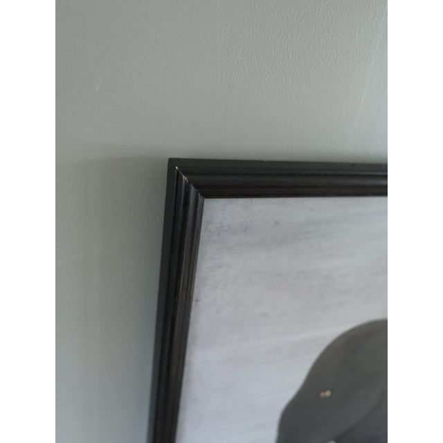 Gray Contemporary 'Gentle Elephant' Original Naïve Style Animal Oil Painting by British Artist Matt Rix, Framed For Sale - Image 8 of 13
