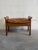 Vintage Danish Modern Leather Ottoman in Style of Hans Olsen - Stool Footstool Mid Century Bench For Sale - Image 4 of 9