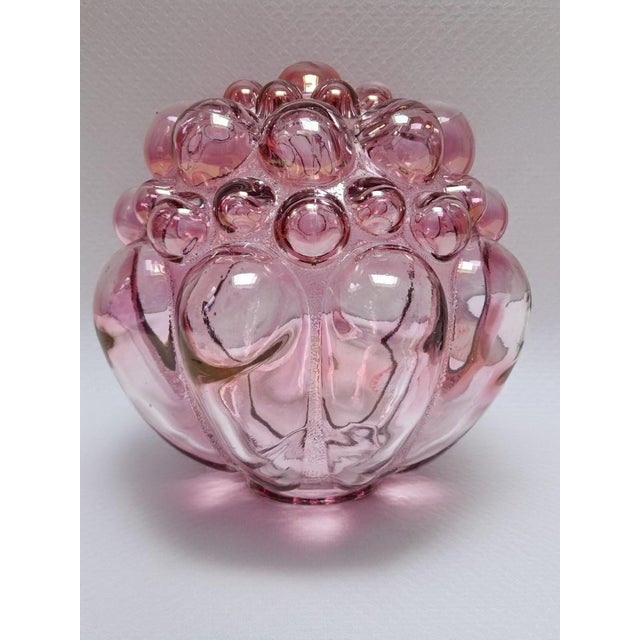 Large Rose Bubble Lamp Shade by Helena Tynell and Heinrich Gantenbrink for Limburg, 1960s For Sale - Image 11 of 12