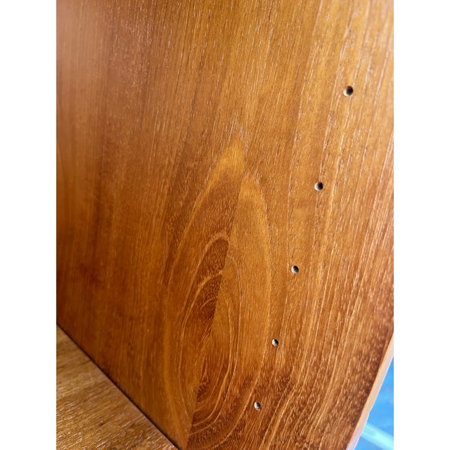 Vintage Mid Century Modern Danish Teak Bookcase by Domino Mobler. Circa 1970s For Sale - Image 9 of 12