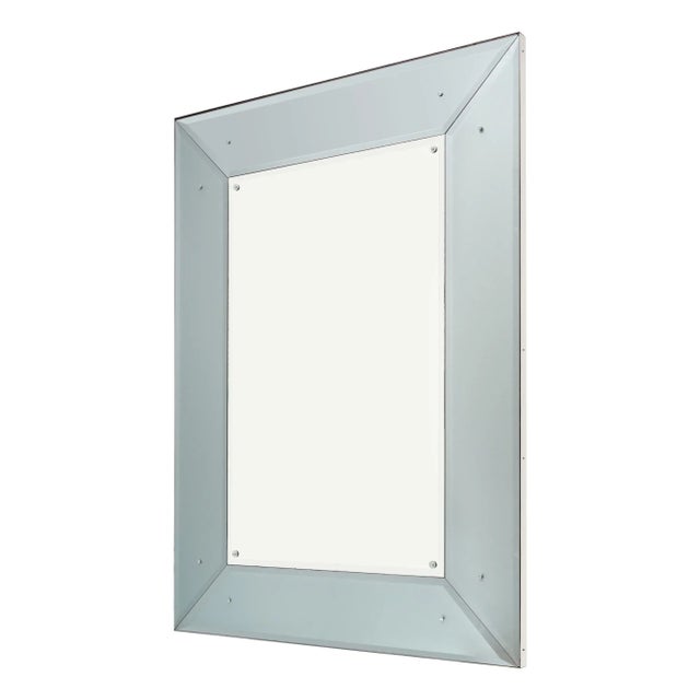 Mirror from France designed by French industrial architect and designer Philippe Starck. This piece has a metal chrome...
