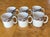 Ivory Vintage Spode Delamere Brown Transferware Coffee Mugs - Set of 6 For Sale - Image 8 of 13