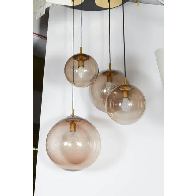 Modern Raak Modern 4-Light Globe Hanging Pendant Lamp For Sale - Image 3 of 10