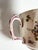 Antique Armorial Pearlware Porcelain Teacup Demitasse, Hand Painted Flowers & Crest For Sale In Cleveland - Image 6 of 12