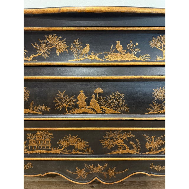 1990s Nancy Corzine Chinoiserie Bombay Commode For Sale In Los Angeles - Image 6 of 9