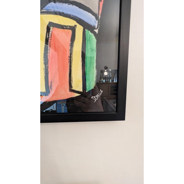 This artwork is titled "Disorder in the Court" and signed in the lower right by artist, Phil Demise Smith. It is an...