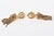 Metal Vintage Signed Schiaparelli Gold Plated Tassel Dangle Clip on Earrings, Pair Of For Sale - Image 7 of 8