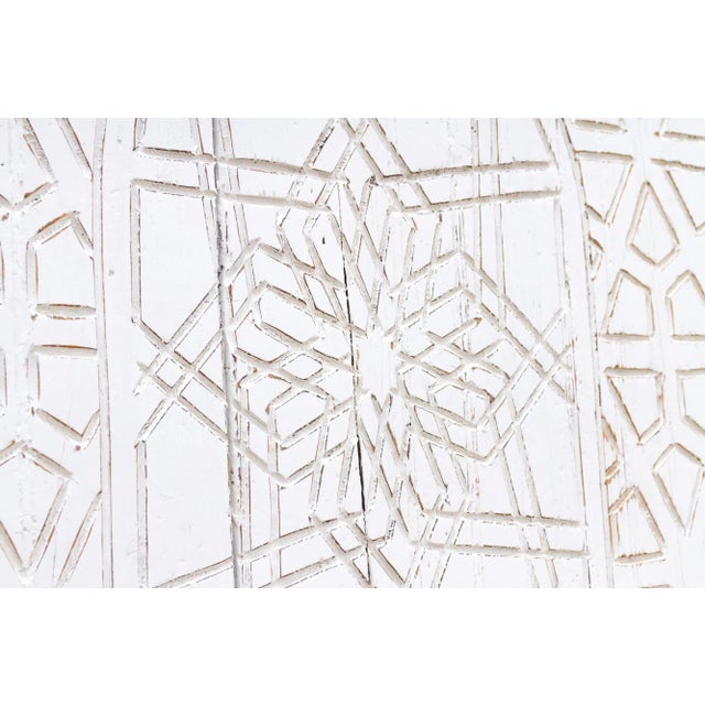 Wood The Casablanca Gate, Antique Moroccan Entrance Door For Sale - Image 7 of 12