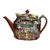Patent Ironstone New Oval Teapot with Red Scale Conversation Decor, 1820-1830 For Sale - Image 4 of 12