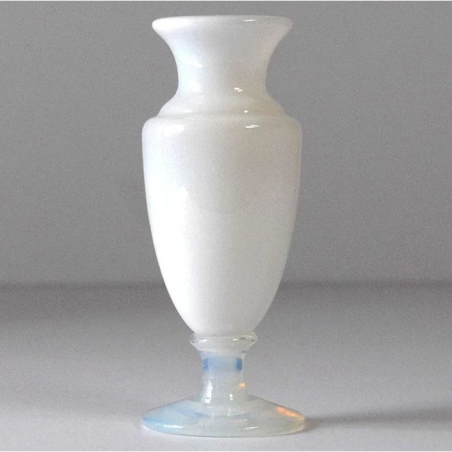 1950s French Glass Vase from Sevres, 1950s For Sale - Image 5 of 8