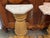 Pair of Carved Giltwood Pineapple Consoles With Marble Tops For Sale - Image 9 of 16