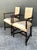 Brown Vintage 19th Century Carved Arm Chairs - A Pair For Sale - Image 8 of 12