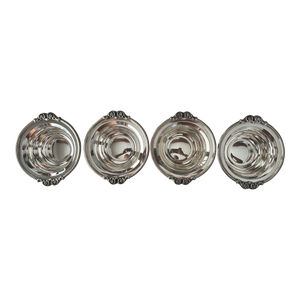 1960s Silverplate Pots- Set of 4