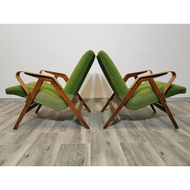 Set of Armchairs by Frantisek Jirak for Tatra, 1960s For Sale - Image 11 of 18