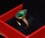 Gia Certified 5.25ct Natural Emerald Sculptural Bezel Solid 18k Gold Ring, Size 5.25 For Sale - Image 14 of 16