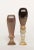 A set of two antique Scottish semi-precious banded agate table wax seals for sealing letters. They are hand carved in...