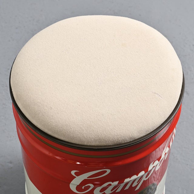 Campbells Soup Can Stool by Dino Gavina for Ultramobile Simon, 1971 For Sale - Image 17 of 18