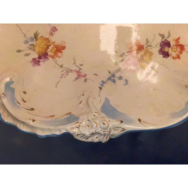 Art Nouveau Pristine Rare Antique Royal Bonn Germany Porcelain Bowl - Mint Gold Gilt - No Chips/Cracks. For Sale - Image 3 of 8