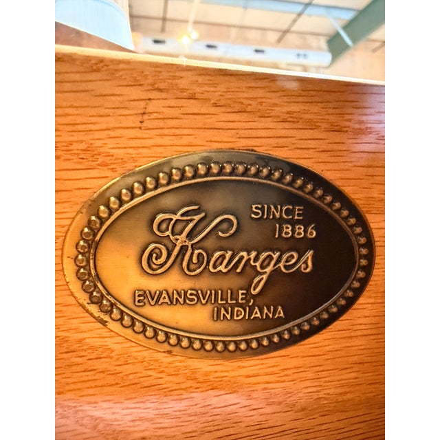 Late 20th Century Karges Red Lacquer Chinoiserie Console Cabinet in the Dorothy Draper Style For Sale - Image 9 of 9