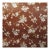Vintage 1980s Brown Floral Wallpaper For Sale