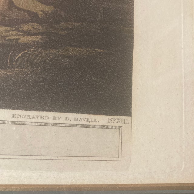 1809 Antique Henry Salt "Poonah" Aquatint With Gallery Provenance For Sale - Image 4 of 12