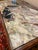 Baroque Style Marble Top Walnut Table For Sale - Image 4 of 5