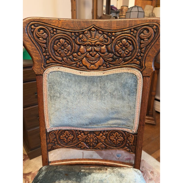 Traditional Mid 19th Century American Renaissance Revival “North Wind” Side Chair For Sale - Image 3 of 10