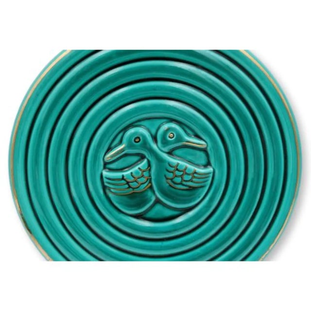 Mid-Century Modern 1930s French Art Deco Majolica Serving Set For Sale - Image 3 of 5