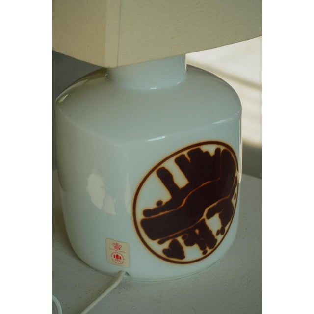 Danish Modern Porcelain Table Lamps from Bing & Grøndahl, 1960s, Set of 2 For Sale - Image 18 of 18