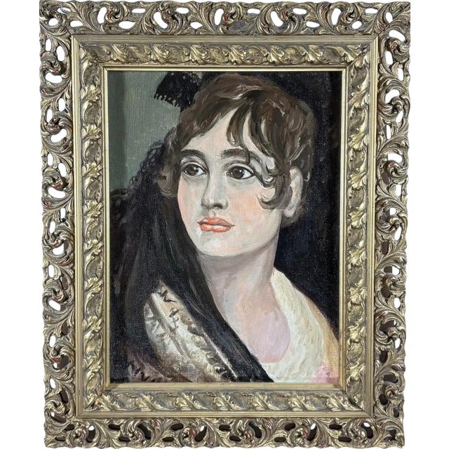 Original Stephen LeBailly Oil Study – "Memory of Goya" in Gilded Frame For Sale - Image 4 of 12