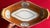 Antique early 19th century English George III Miles Mason navette shape porcelain dish circa 1805. Decorated en grisaille...