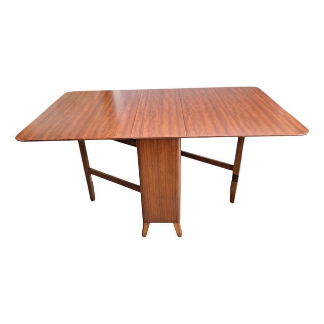 Mid-Century Teak Gate Leg Dining Table Drop Leaf in the style of G Plan, 1970s For Sale