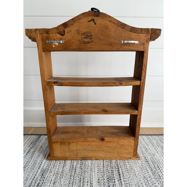 Vintage Mexican Shelves from my mother's estate. They have been in storage for. many years. Crafted from what I believe is...