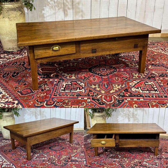 Antique Walnut Coffee Table, Late 19th Century For Sale - Image 14 of 17
