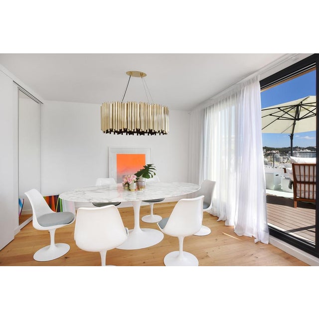 Brubeck Oval Suspension by Delightfull For Sale - Image 9 of 14