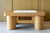 Wood Karl Springer Dowelwood Ottoman With Upholstered Cushion, Circa 1970s For Sale - Image 7 of 12