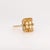 Contemporary 7ct Citrine Ring w Earth Mined Diamonds in Solid 14K Yellow Gold EM 14x10mm For Sale - Image 3 of 10