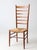 Vintage Ladder Back Rush Seat Chair For Sale - Image 6 of 12