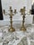 Pair of French Gilt Bronze Four-Light Candelabra – Napoleon III Period (c. 1850) Elegant pair of French gilt bronze four-...